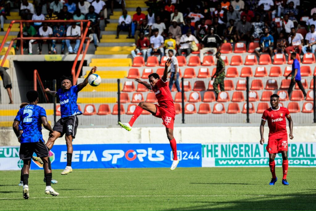 In the NPFL match versus Remo Stars, Sporting Lagos were crowned derby winners