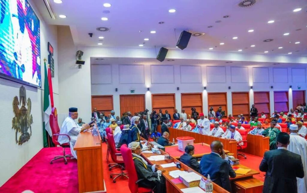 Sens. Enraged Discuss Ningi’s Proposed Budget Padding for 2024 During the Unruly Session